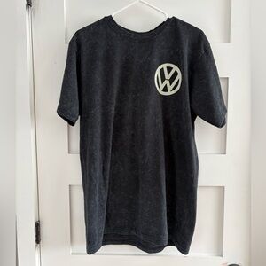 Men’s Washed black Volkswagen Logo Tshirt size L